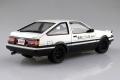 Zdjęcie dodatkowe produktu Toyota AE86 Trueno Initial D (Takumi Fujiwara) 1:24 Aoshima 059609