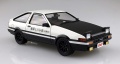 Zdjęcie dodatkowe produktu Toyota AE86 Trueno Pre-Painted Initial D (Project D) 1:24 Aoshima 061985