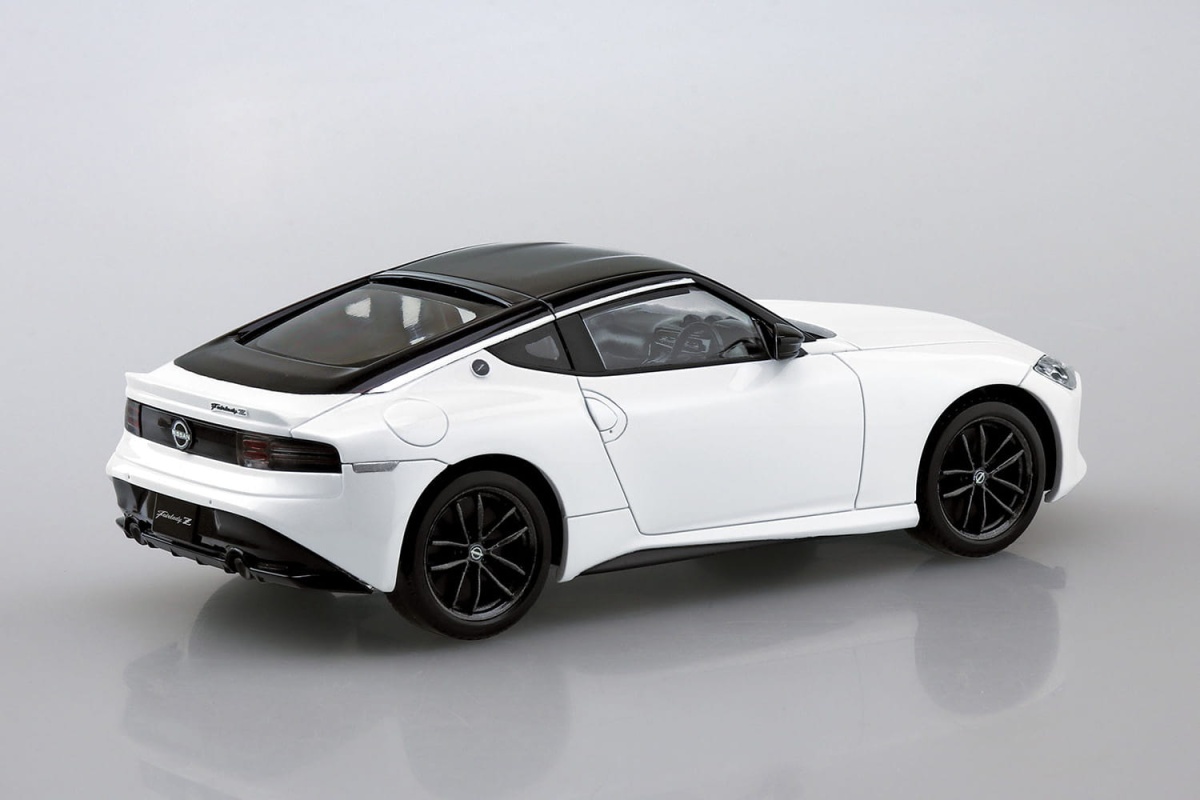 Zdjęcie dodatkowe produktu Nissan Z (RZ34) (Prism White) SNAP KIT 1:32 Aoshima 062647