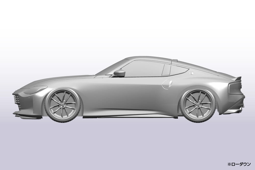 Zdjęcie dodatkowe produktu Nissan Z (RZ34) (Prism White) SNAP KIT 1:32 Aoshima 062647
