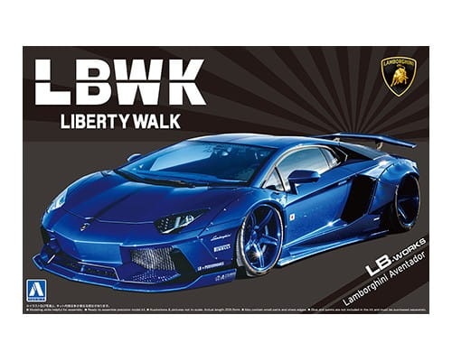 Lamborghini Aventador LB-WORKS (Ver.2) 1:24 Aoshima 059913