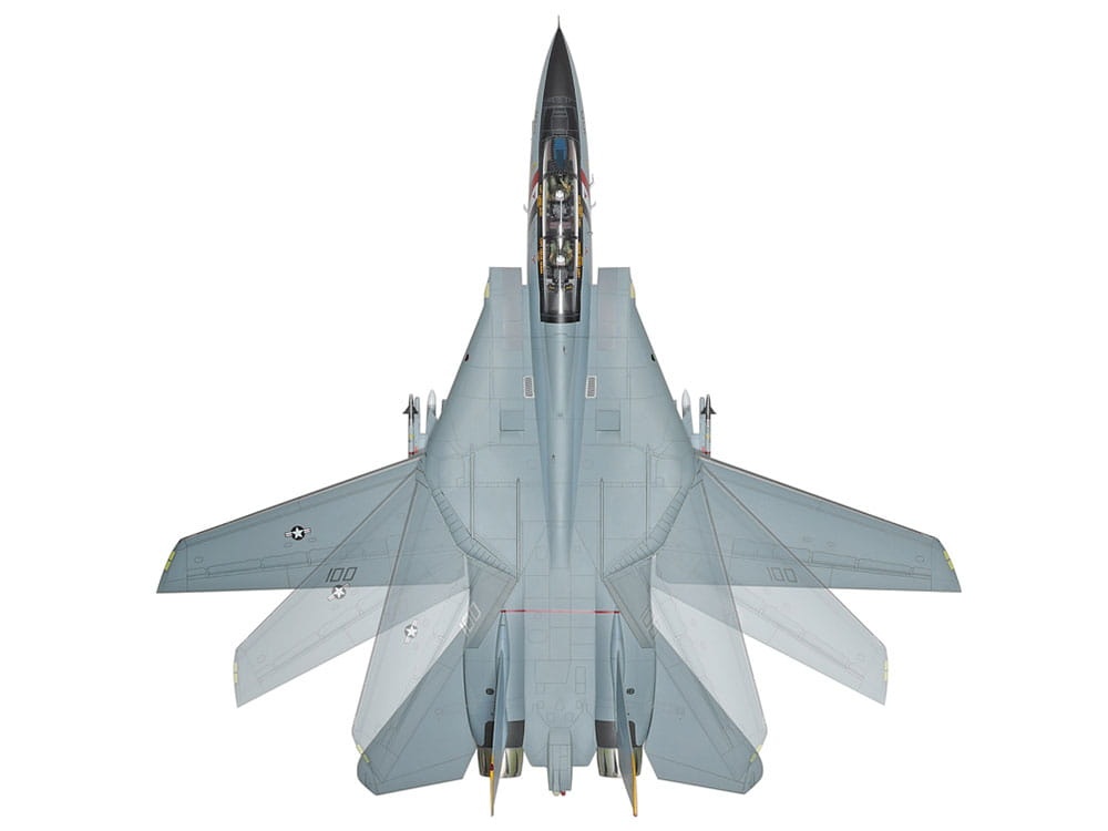 Zdjęcie dodatkowe produktu Grumman F-14D Tomcat 1:48 Tamiya 61118