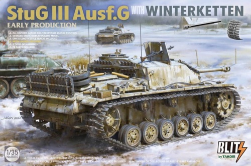 StuG III Ausf.G (with Winterketten) (early) 1:35 Takom 8010