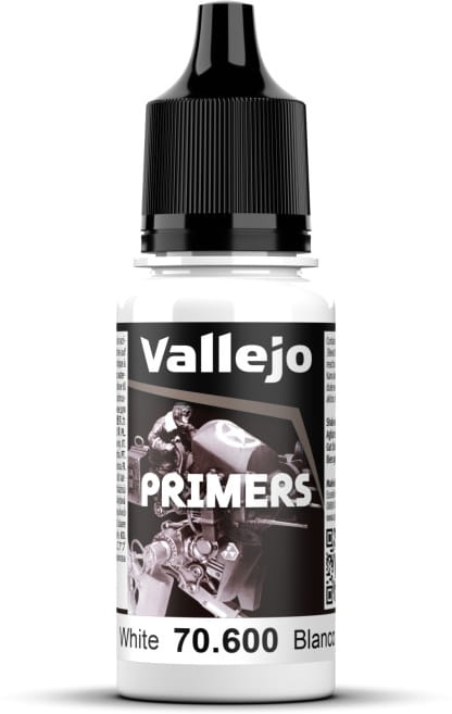 Zdjęcie główne produktu Vallejo 70600 White Surface Primer Podkład Biały Farba 18ml