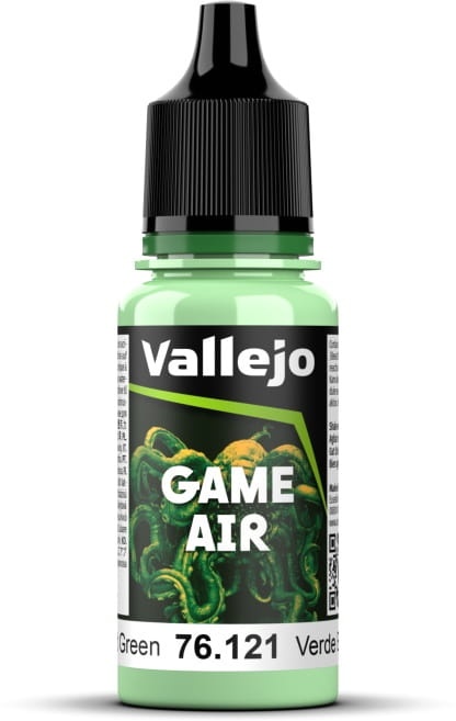 Zdjęcie główne produktu Vallejo 76121 Ghost Green Game Air 18ml