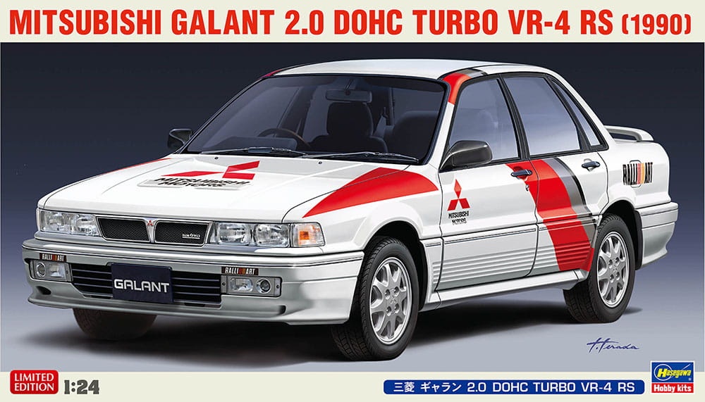 Zdjęcie główne produktu Mitsubishi Galant 2.0 DOHC TURBO VR-4 RS 1:24 Hasegawa 20627