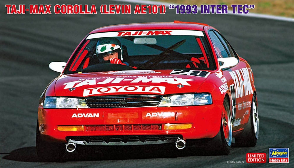 Zdjęcie główne produktu Toyota Corolla Levin AE101 (TAJI-MAX) 1:24 Hasegawa 20630