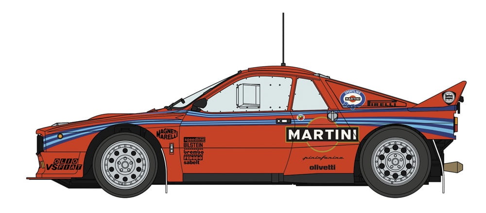 Zdjęcie dodatkowe produktu Lancia 037 Rally (Portugal 1985) 1:24 Hasegawa 20631