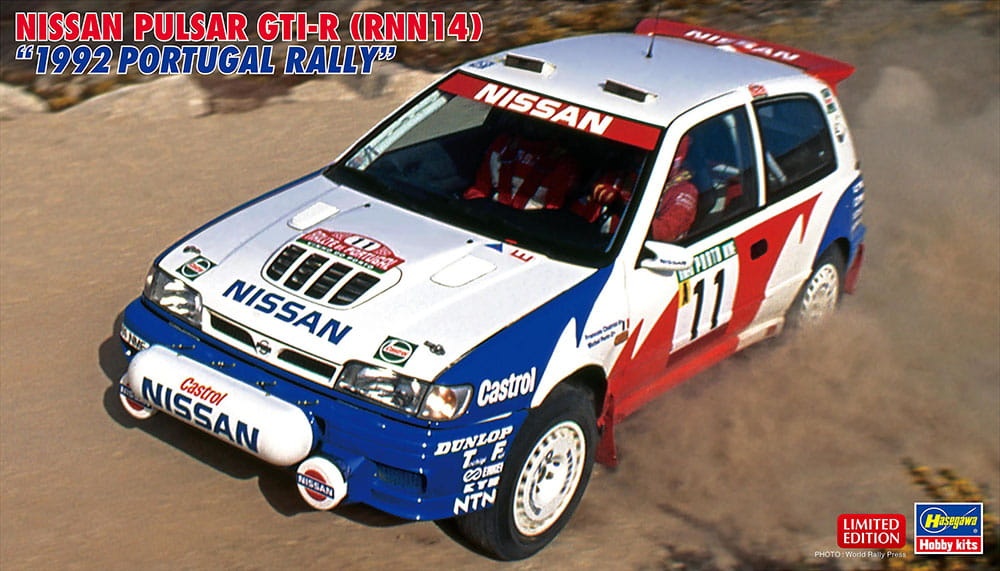 Zdjęcie główne produktu Nissan Pulsar GTI-R (RNN14) (Rajd Portugalii 1992) 1:24 Hasegawa 20639