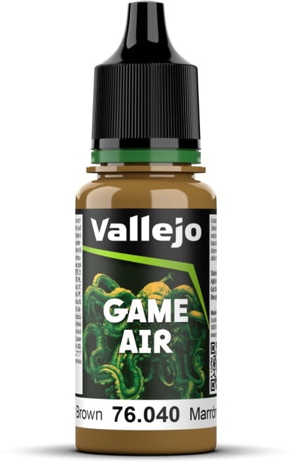 Zdjęcie główne produktu Vallejo 76040 Leather Brown Game Air 18ml
