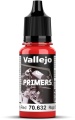 Zdjęcie główne produktu Vallejo 70632 Bloody Red Surface Primer 18ml