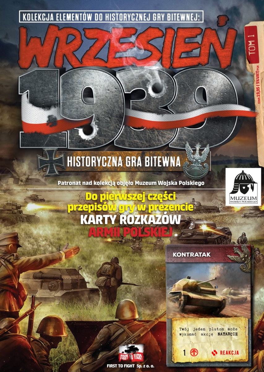 Zdjęcie dodatkowe produktu First To Fight - Historyczna gra bitewna, Komplet