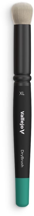 Zdjęcie główne produktu Pędzel Dry Brush naturalny XL Vallejo B07004 Natural Hair Dry, Extra-Large