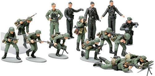 Zdjęcie główne produktu WWII German Infantry Set 1:48 Tamiya 32512