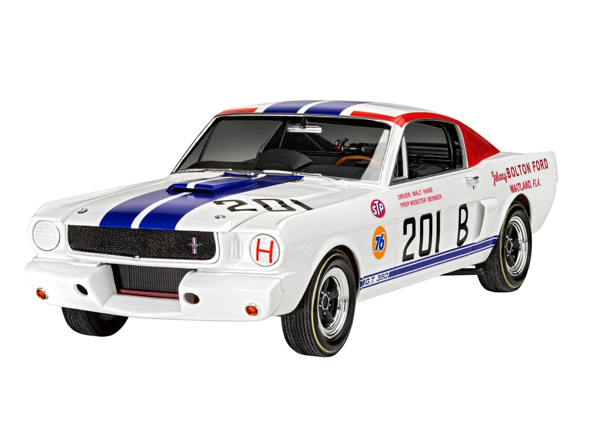 Zdjęcie dodatkowe produktu Ford Mustang Shelby GT 350R '66 1:24 Revell 07716