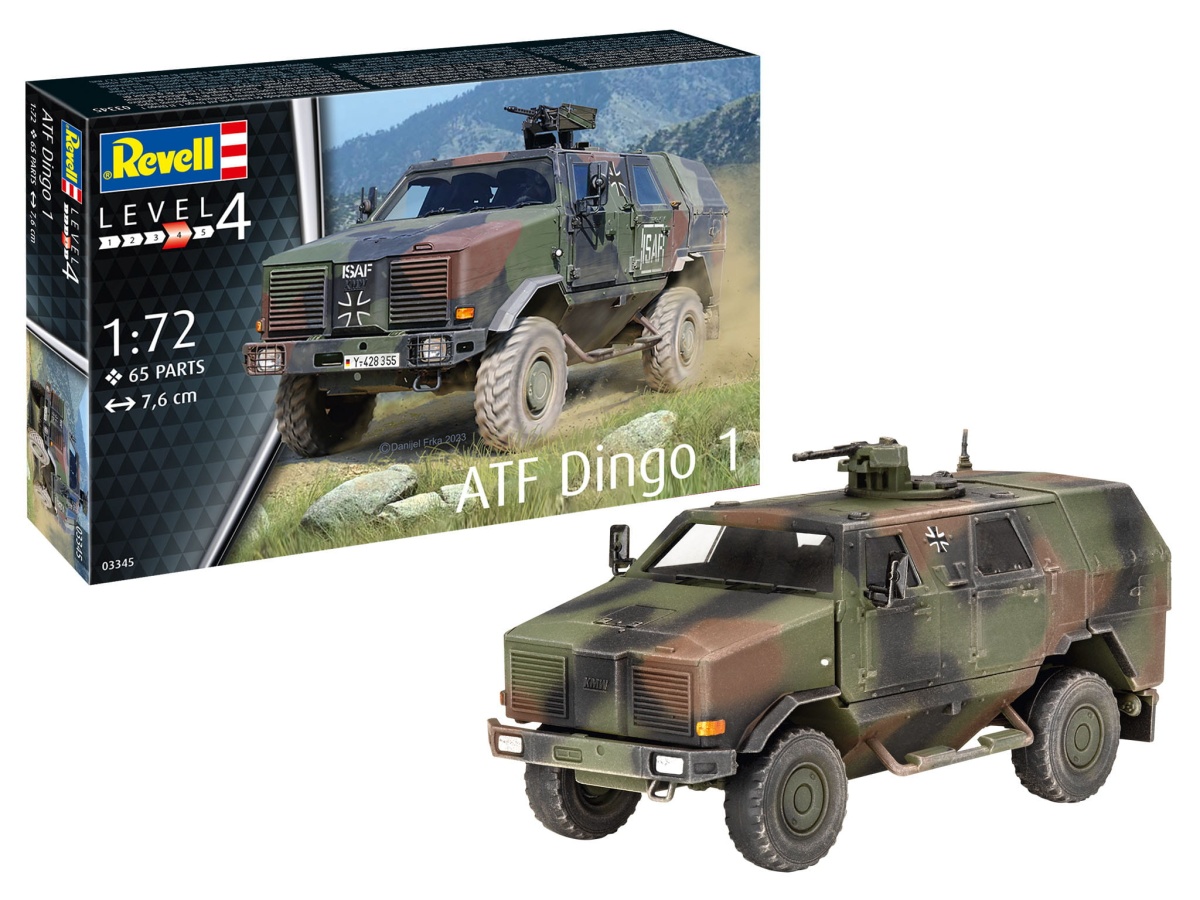 Zdjęcie główne produktu ATF Dingo 1 1:72 Revell 03345