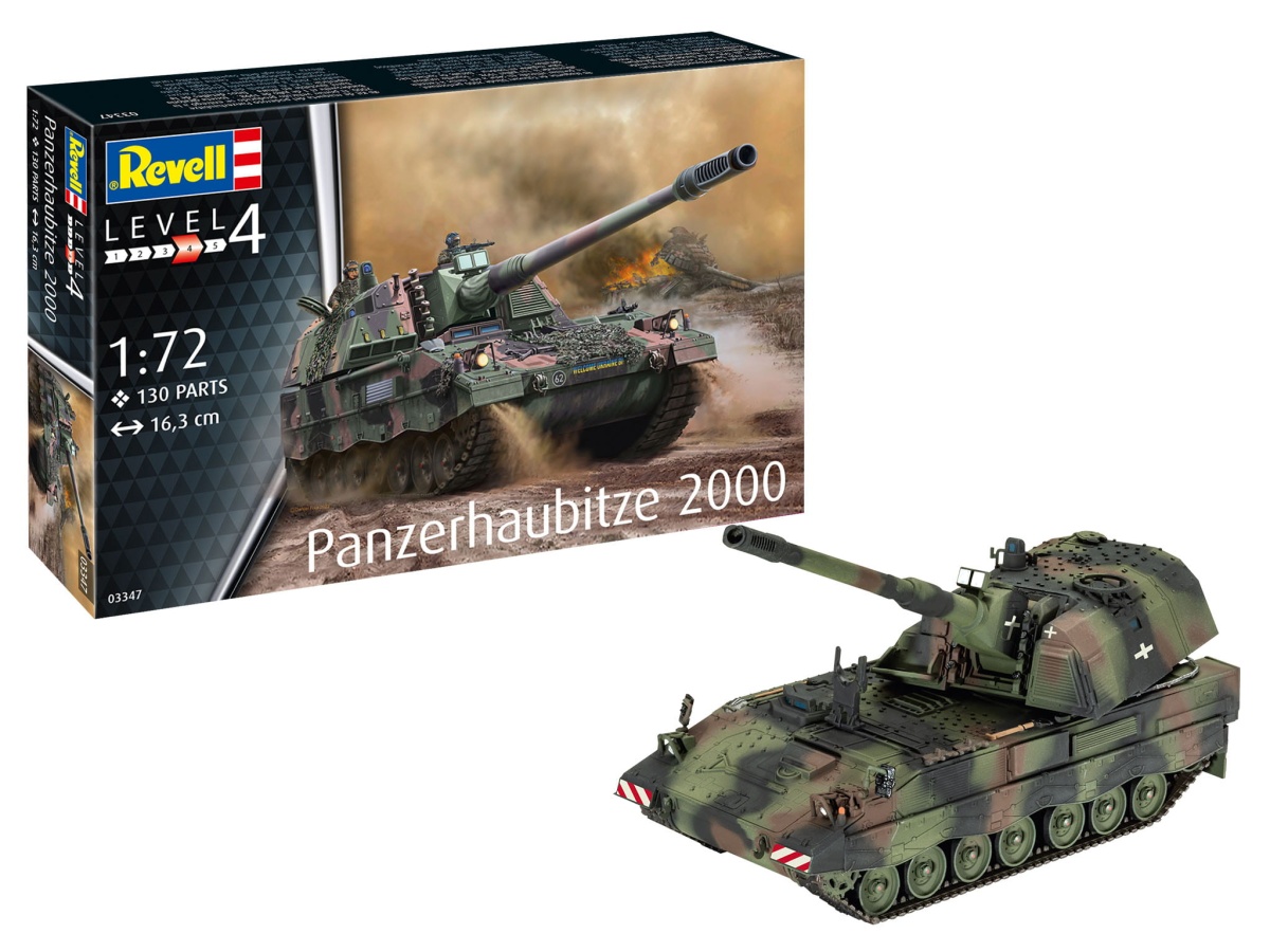 Zdjęcie główne produktu Panzerhaubitze 2000 1:72 Revell 03347