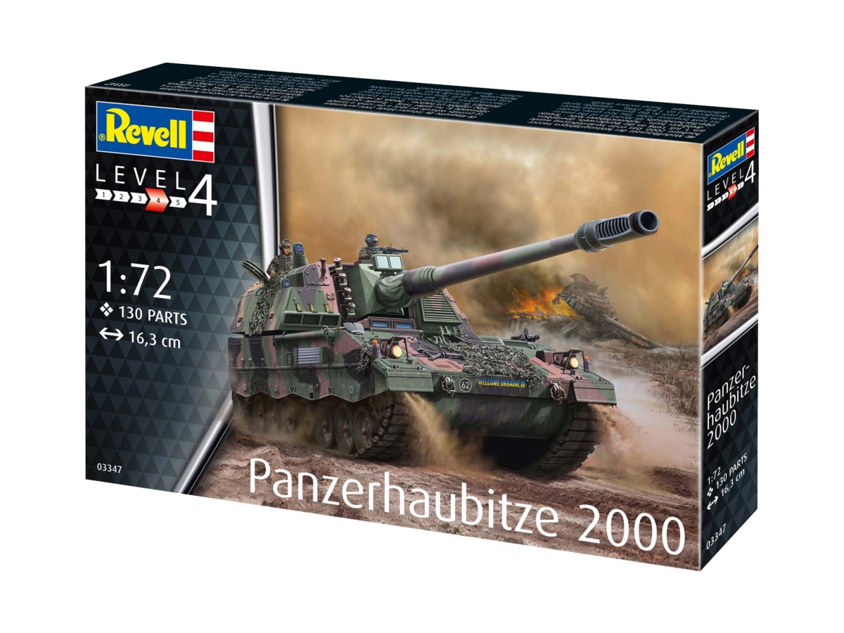 Zdjęcie dodatkowe produktu Panzerhaubitze 2000 1:72 Revell 03347