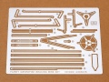 Zdjęcie dodatkowe produktu Fairey Swordfish Mk.I Photo-Etched Bracing Wire Set 1:48 Tamiya 61069