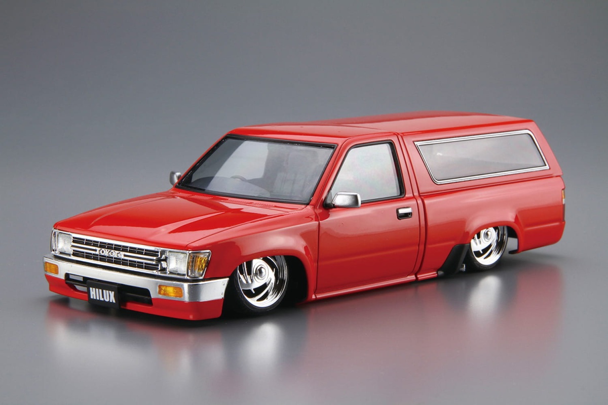 Zdjęcie dodatkowe produktu Toyota Hilux New Old School '95 1:24 Aoshima 057001