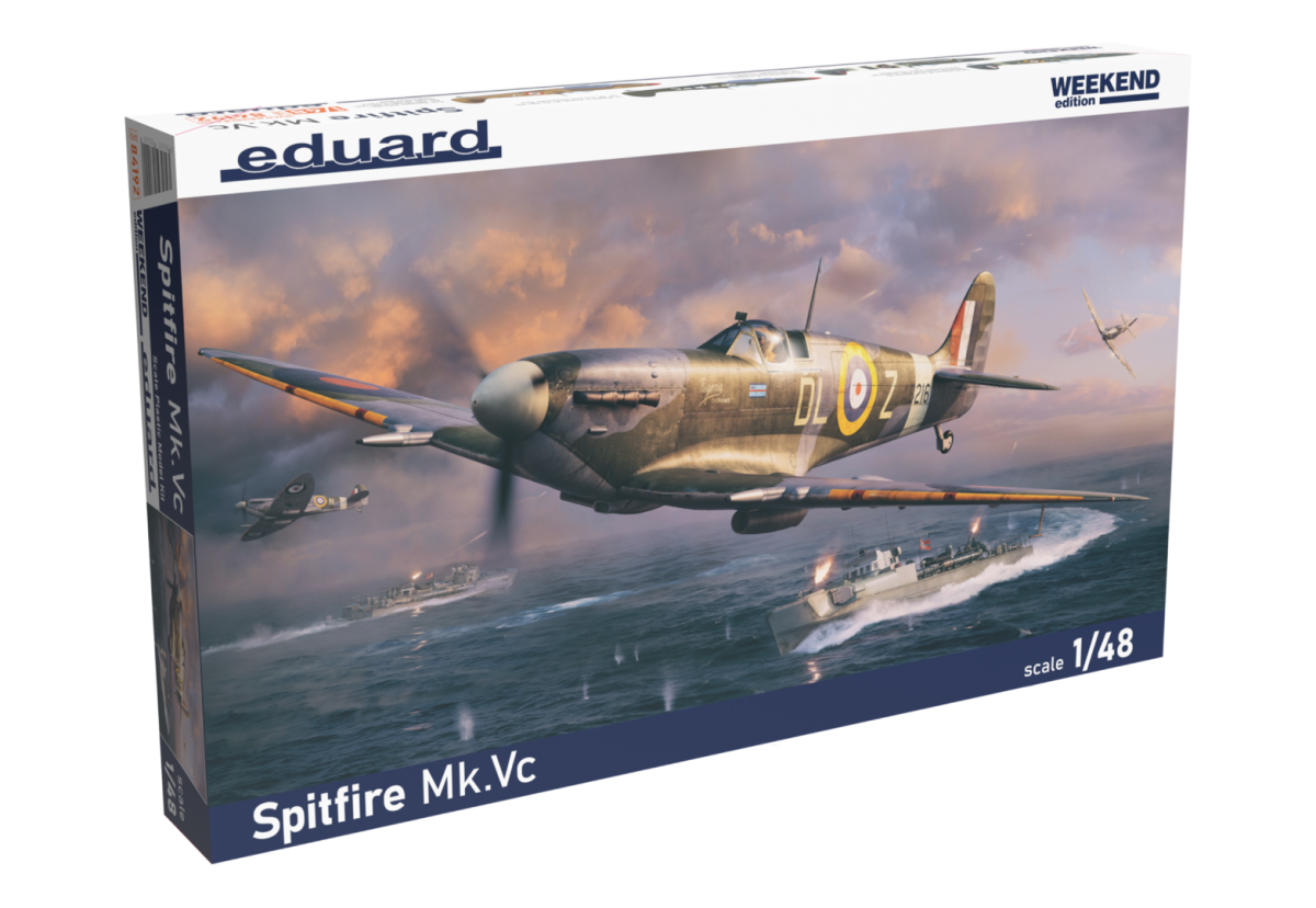 Zdjęcie główne produktu Spitfire Mk. Vc 1:48 Eduard 84192 Weekend Edition