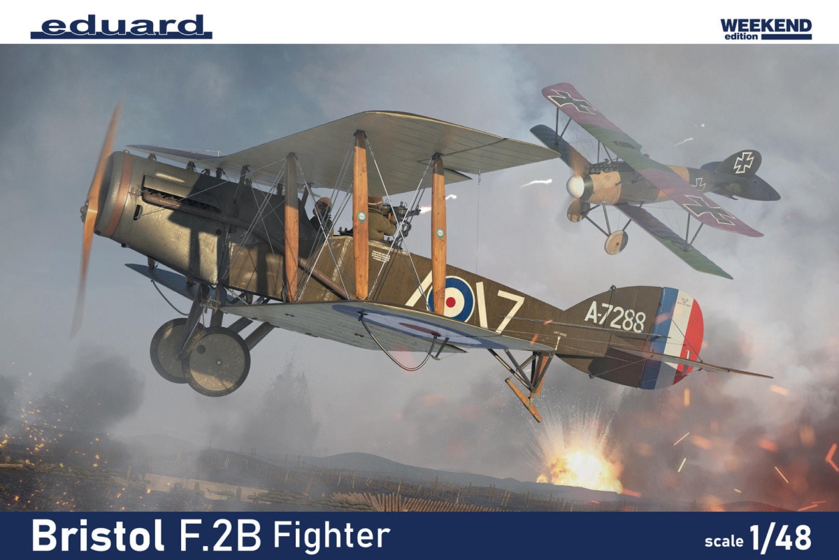 Zdjęcie dodatkowe produktu Bristol F.2B Fighter 1:48 Eduard 8452 Weekend Edition