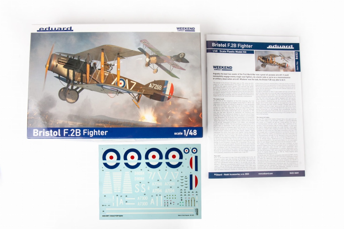 Zdjęcie dodatkowe produktu Bristol F.2B Fighter 1:48 Eduard 8452 Weekend Edition