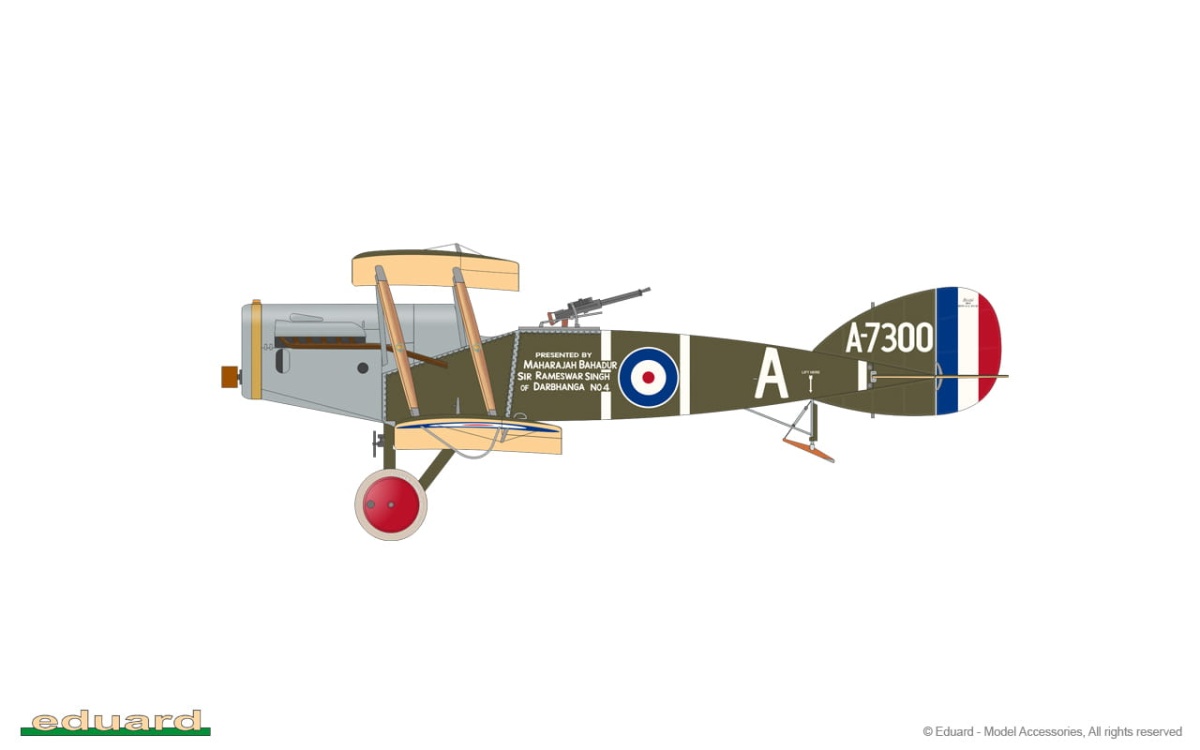 Zdjęcie dodatkowe produktu Bristol F.2B Fighter 1:48 Eduard 8452 Weekend Edition