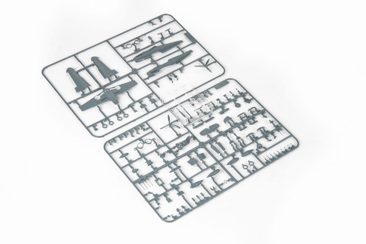 Zdjęcie dodatkowe produktu Bf 109F-2 1:72 Eduard 70154 ProfiPACK