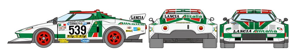 Zdjęcie dodatkowe produktu Lancia Stratos Turbo 1:24 Tamiya 25210
