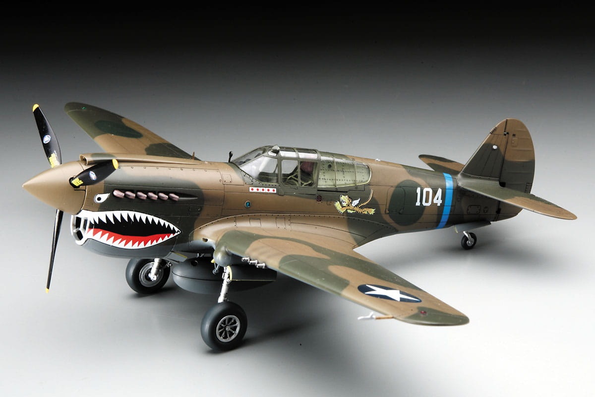 Zdjęcie dodatkowe produktu P-40E Warhawk 1:48 Hasegawa JT86