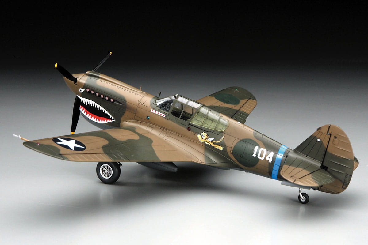 Zdjęcie dodatkowe produktu P-40E Warhawk 1:48 Hasegawa JT86