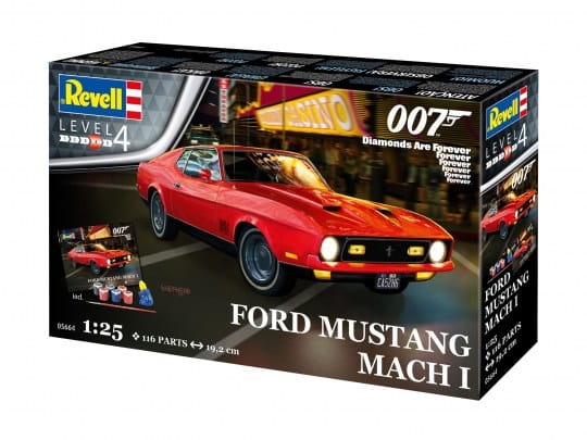 Zdjęcie dodatkowe produktu Ford Mustang Mach 1 - James Bond 007 Diamonds Are Forever 1:25 Revell 05664