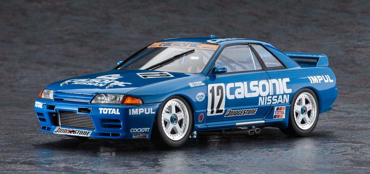 Zdjęcie dodatkowe produktu Nissan Skyline R32 GT-R (Calsonic 1993) 1:24 Hasegawa 20646