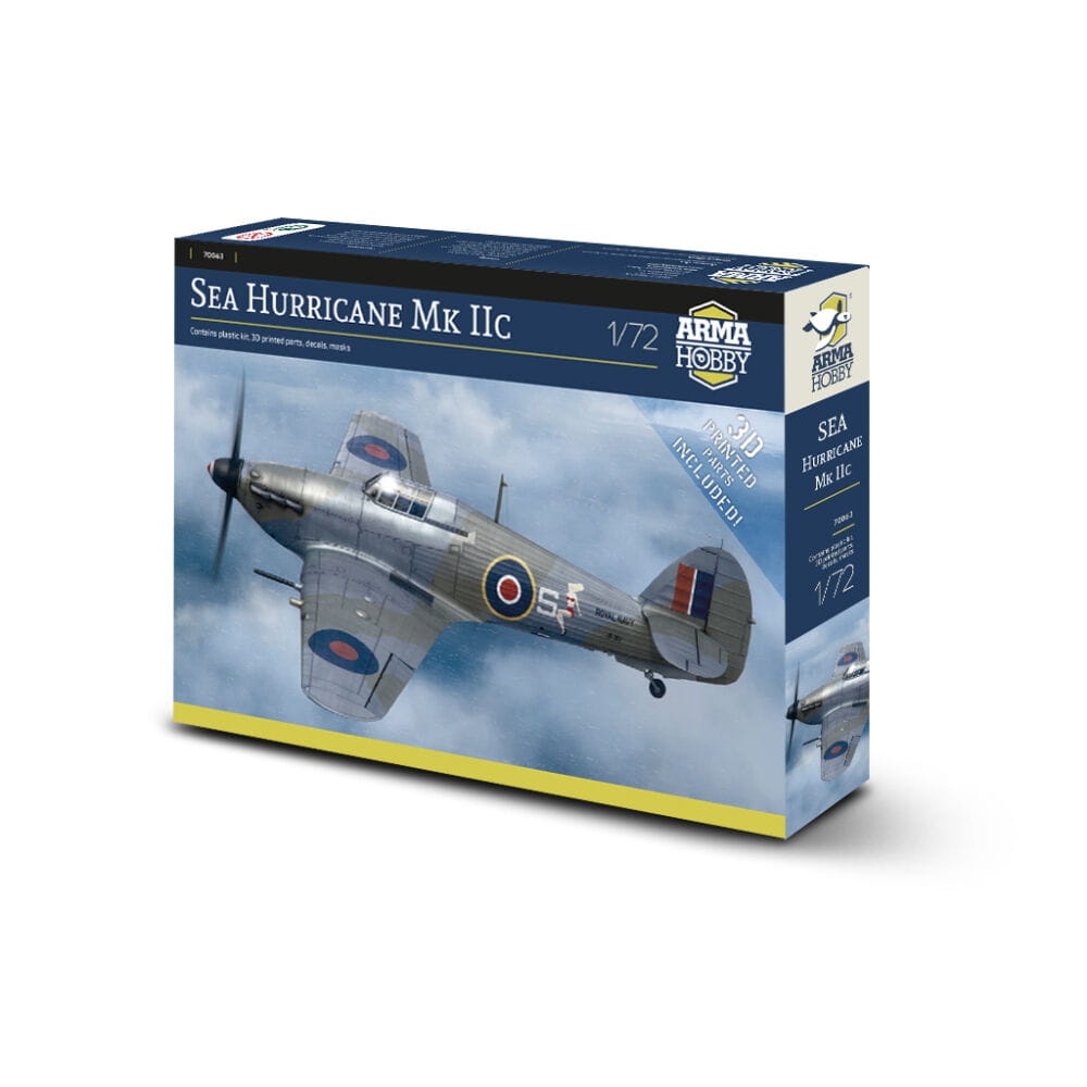 Zdjęcie główne produktu Sea Hurricane Mk IIc 1:72 Arma Hobby 70063