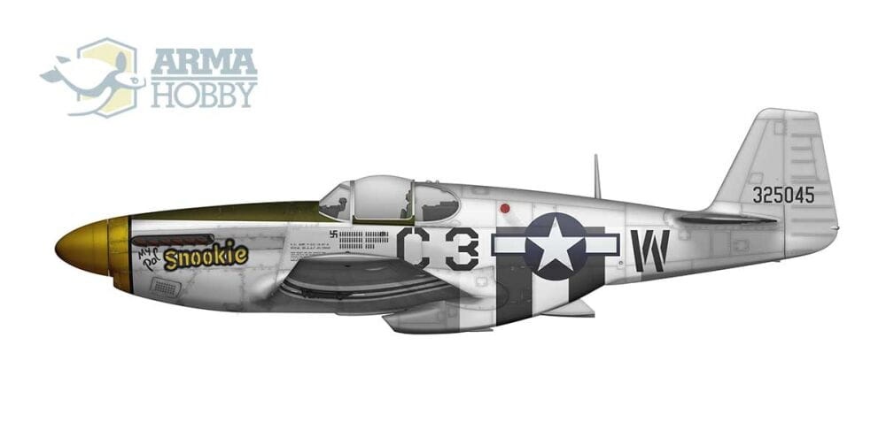 Zdjęcie dodatkowe produktu P-51 B/C Mustang 1:72 Arma Hobby 70067