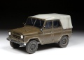 Zdjęcie dodatkowe produktu UAZ-469 Radziecki wojskowy SUV 1:35 Zvezda 3629
