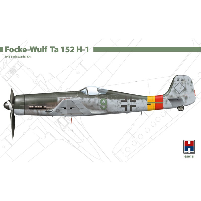 Zdjęcie główne produktu Focke-Wulf Ta 152 H-1 1:48 Hobby 2000 48018