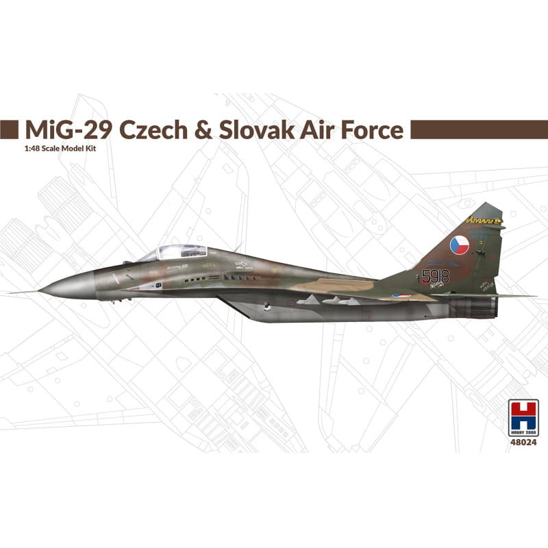 Zdjęcie główne produktu MiG-29 Czech & Slovak Air Force 1:48 Hobby 2000 48024