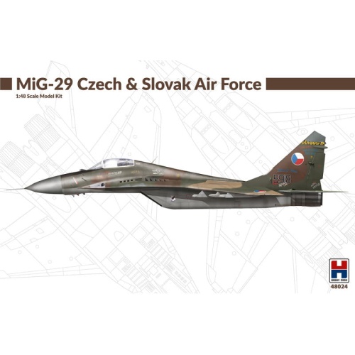 MiG-29 Czech & Slovak Air Force 1:48 Hobby 2000 48024
