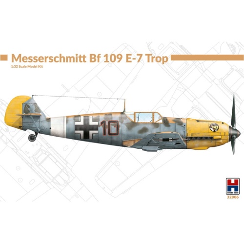 Messerschmitt Bf 109 E-7 Trop 1:32 Hobby 2000 32006