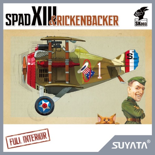 Spad XIII Rickenbacker Full Interior Suyata SK-003