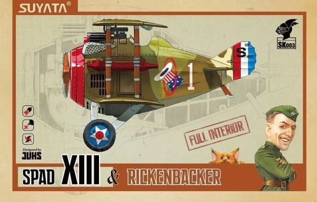 Zdjęcie dodatkowe produktu Spad XIII Rickenbacker Full Interior Suyata SK-003