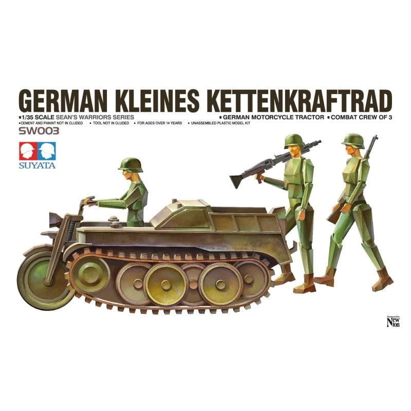 Zdjęcie główne produktu German Kleines Kettenkraftrad 1:35 Suyata SW-003