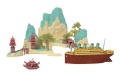 Zdjęcie dodatkowe produktu Titanic Chinese Landscape Suyata SL-003