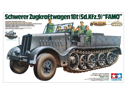 German 18ton Heavy Half-Track FAMO 1:35 Tamiya 35239