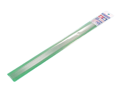 Zdjęcie główne produktu Rurka plastikowa śr. zew. 3mm, wew. 2mm, dł. 40cm (6szt) Tamiya 70135