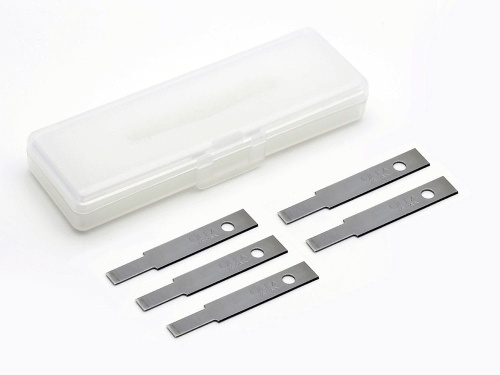 Replacement Blade (Narrow Chisel, 5pcs.) for Modelers Knife PRO Tamiya 74159
