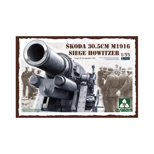 Skoda 30,5Cm M1916 Siege Howitzer 1:35 Takom 2011