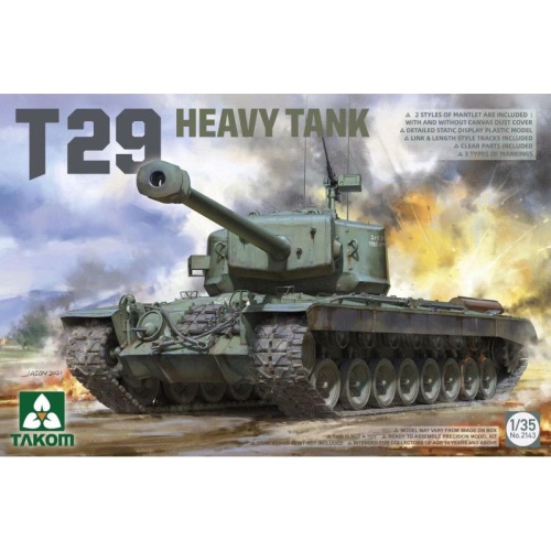 T29 Heavy Tank 1:35 Takom 2143